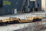 The only 10-axle hevi-duty flat on the roster